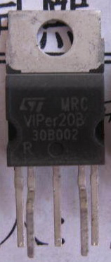 【全新原装】VIPER20B 可调节开关频率电源管理IC芯片 TO-220-5脚