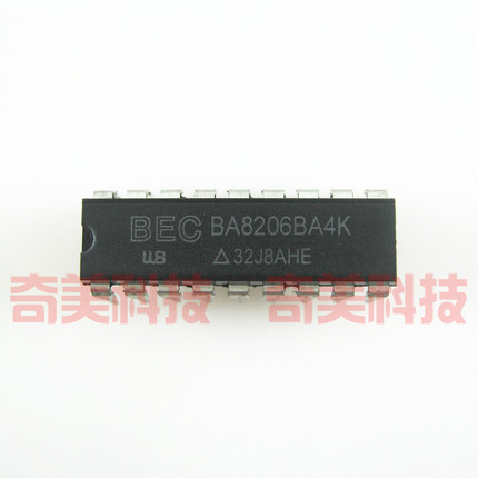 【全新原装】BA8206BA4K 直插18脚 风扇IC芯片 集成电路 零配件