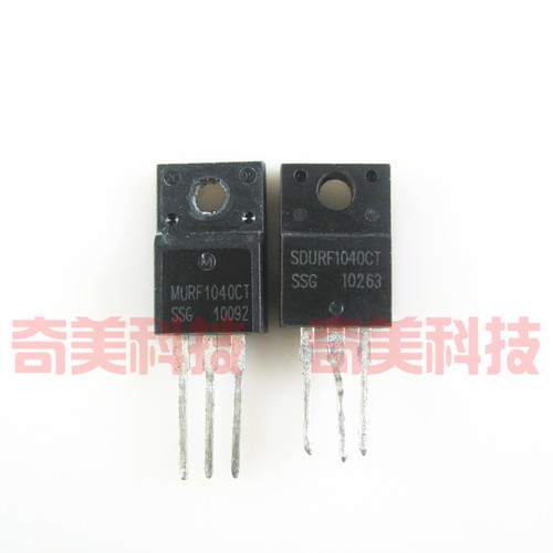 【原装拆机】MUR1040FCT 1040 MUR1040CT 塑封 快恢复整流二极管