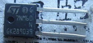 【全新原装】7NM60N STU7NM60N 直插 充电器MOS场效应管 TO-251