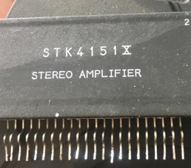【全新原装】STK4151X ZIP-22脚 功放厚膜 IC集成电路 电子元器件