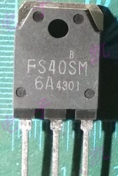 【原装拆机】FS40SM FS40SM6A FS40SM-6A MOS场效应管 40A 300V