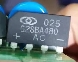 【全新原装】G2SBA480 整流桥堆 扁桥 电子元器件 SIP-4脚封装