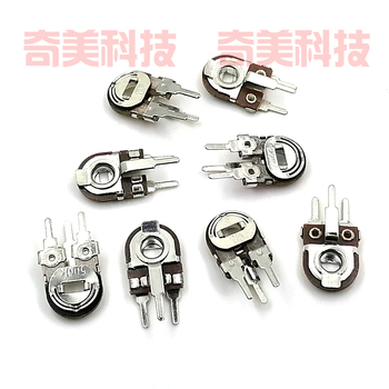 SR083可调电阻立式铁片铁皮微调电位器200R 500R 1K 5K 100K 500K