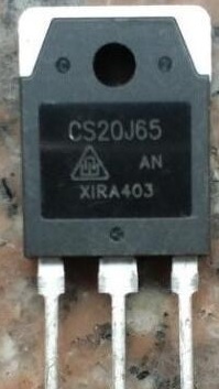 【原装拆机】CS20J65 MOS场效应管 三极管 20A 650V TO-3P封装