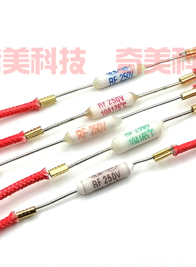 RF老款式电饭煲压力锅带电线陶瓷温度保险丝管过热熔断器250V 10A