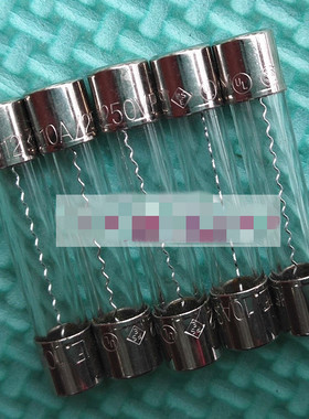 【全新】玻璃保险丝管 6*30/32MM F10AL250V 快熔 10A F10A 250V