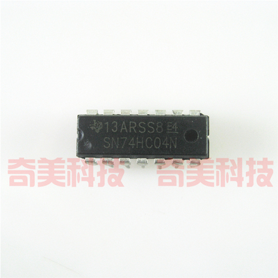 【全新原装】SN74HC04N 直插14脚 六反相器IC芯片 集成电路 配件