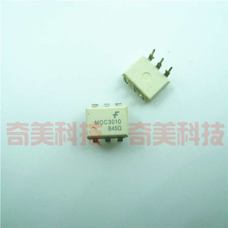 【全新原装】MOC3010 直插6脚 光隔三端双向可控硅开关 IC芯片