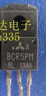 【原装拆机】BCR5PM-8L BCR5PM-8 BCR5PM 双向可控硅 TO-220F封装