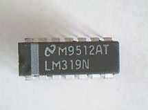 【原装拆机】LM319N 直插14脚 双比较器IC芯片 集成电路 DIP-14脚