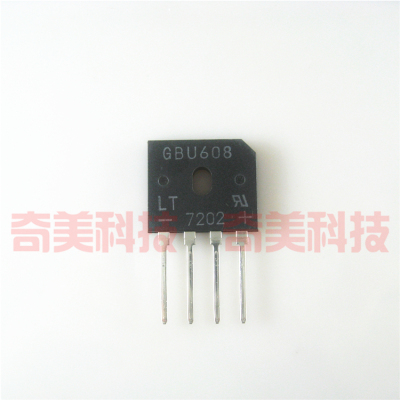 【全新原装】GBU608 整流桥堆 扁桥 6A 800V 电子元器件 零配件