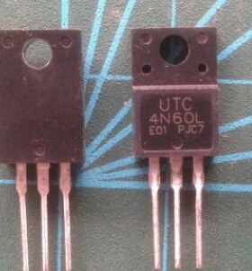 【全新原装】UTC4N60L 4N60KL 4N60 塑封 MOS场效应管 TO-220F