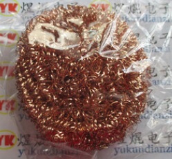 包邮 除锡球烙铁头清洁球 清洁器 电烙铁铜丝球 除锡网全铜丝纯铜