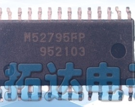 【全新原装】M52795FP 贴片 音视频转换IC芯片 车载音响集成电路