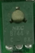 三極管 126封裝 器件 2SB744 B744 全新原裝 電子元
