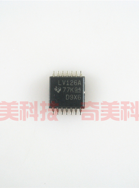 【全新原装】LV126A SN74LV126APWR TSSOP-14脚 逻辑IC芯片 贴片