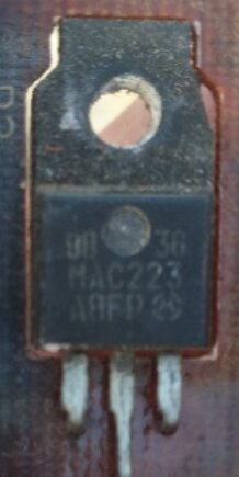【原装拆机】MAC223 MAC223A8FP 塑封 双向可控硅 TO-220F封装