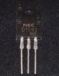 【原装拆机】D1592 2SD1592 三极管 5A 500V 电子元器件 TO-220F