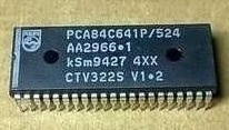 【原装拆机】电视机CPU芯片 PCA84C641P/524 彩电IC集成电路 配件