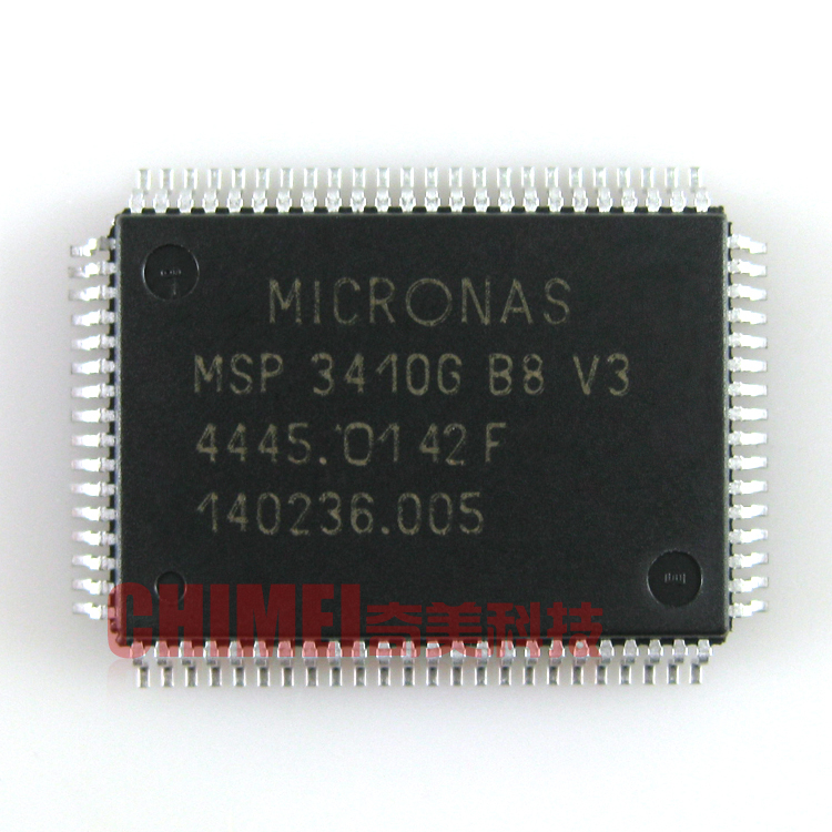 【全新原装】MSP 3410G B8 V3 QFP-80脚封装 解码集成电路 IC芯片