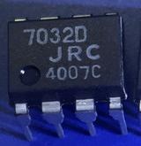【原装拆机】7032D NJU7032D JRC7032D 直插8脚 运算放大器IC芯片