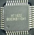 【全新原装】HT1622 LCD液晶显示驱动IC芯片 集成电路 LQFP-44脚