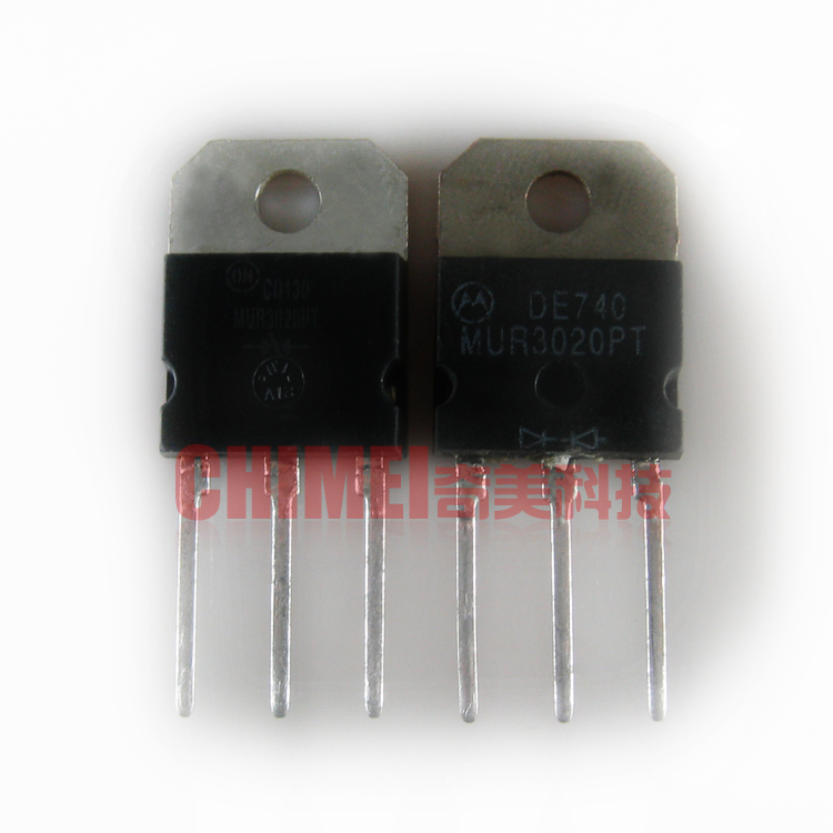 【原装拆机】MUR3020PT 铁头 快恢复整流管 30A 200V TO-247封装