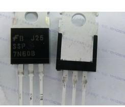 【原装拆机】7N60 SSP7N60B 铁头 金属头 MOS场效应管 TO-220封装