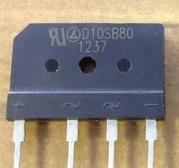 【全新原装】D10SB80 直插4脚 整流桥堆 扁桥 10A 800V 零配件