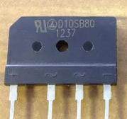 【全新原装】D10SB80 直插4脚 整流桥堆 扁桥 10A 800V 零配件
