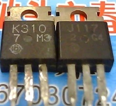 【原装拆机】J117 K310 2SJ117 2SK310 铁头 音频功放对管 1对4元