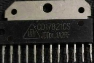 【原装拆机】CD17821CS SIP-12脚 音响音频功放IC芯片 集成电路