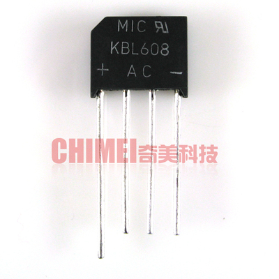 【全新】硅整流全桥 KBL608 6A 800V 排桥 桥堆 电子元器件 配件