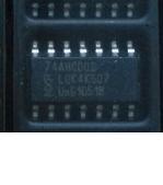 74AHC00 全新原裝 74AHC00D 四路2輸入與非門IC芯片 貼片14腳