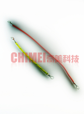 【全新】电饭锅煲耐高温连接线 红色18CM+黄色10CM各1条 接线端子
