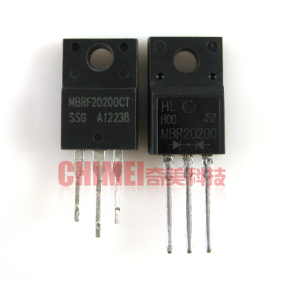 【原装拆机】MBRF20200CT MBR20200CT 肖特基 塑封三极管 零配件