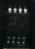 【全新原装】AD7416ARMZ AD7416ARM 印C6A MSOP8 温度传感器芯片