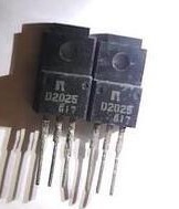 【原装拆机】D2025 2SD2025 达林顿三极管 电子元器件 TO-220F