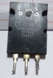 【原装拆机】IXFK102N30P MOS场效应管 300V 102A TO-264封装