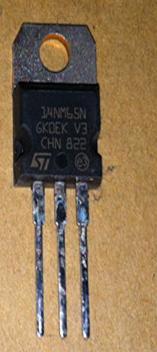 【原装拆机】14NM65N STP14NM65N 铁头 MOS场效应管 TO-220封装