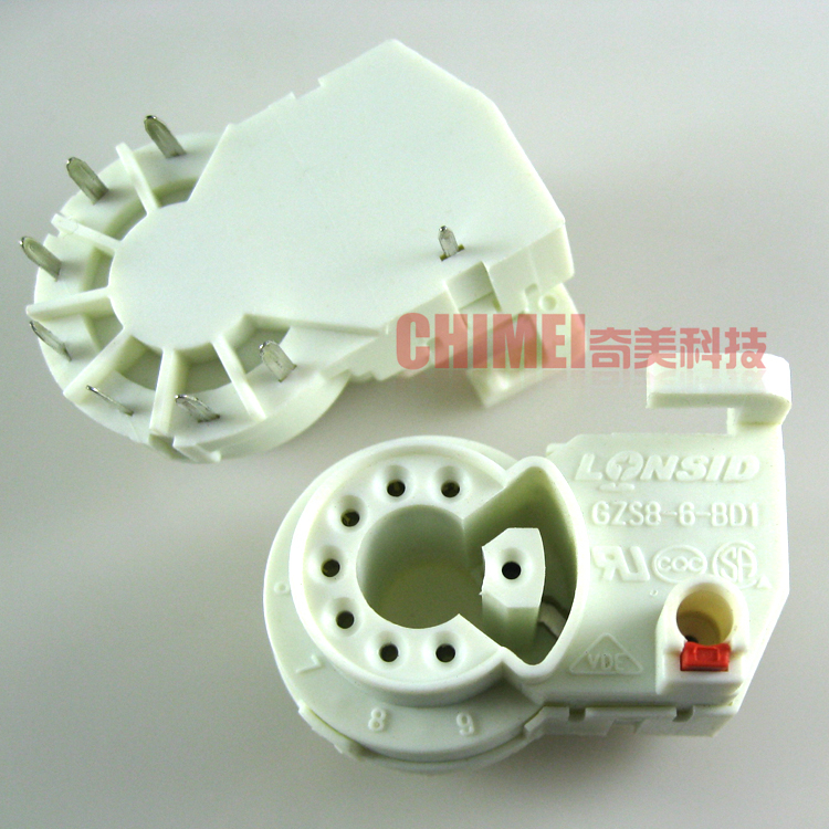 【全新原装】GZS8-6-BD1 电视机管座 7脚 彩电显像管插座 零配件