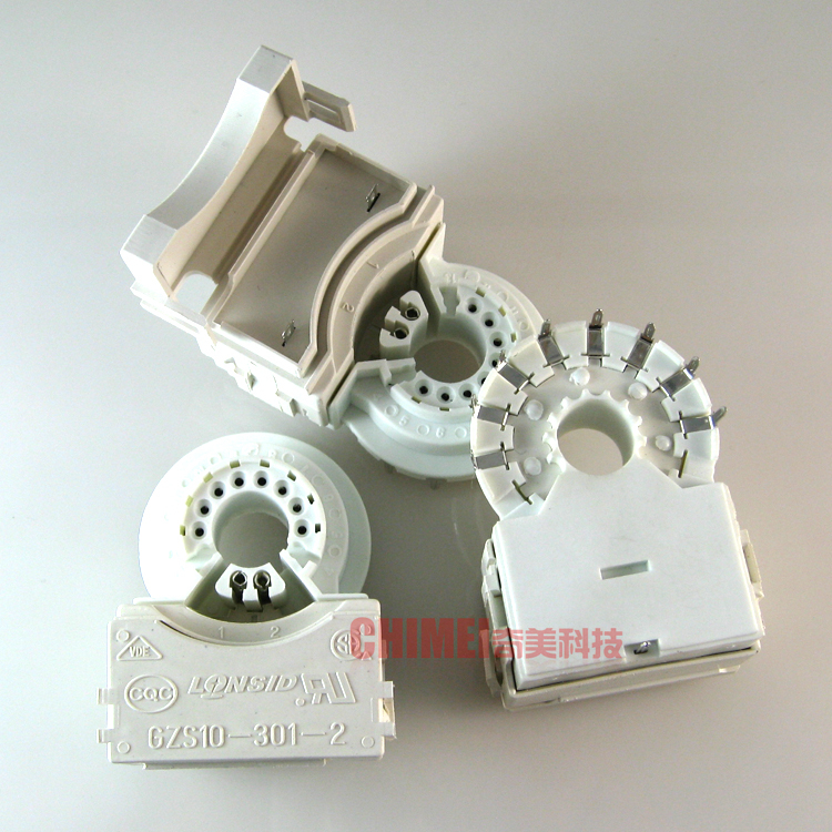 【全新原装】GZS10-301-2 双聚焦电视机管座 显像管插座 9脚管