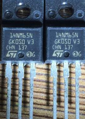 【全新原装】14NM65N STF14NM65N 塑封 MOS场效应管 TO-220F封装