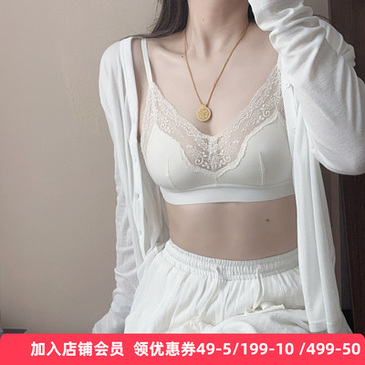 梧桐本色文胸无钢圈小背心