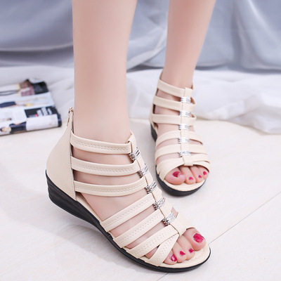 高跟鞋2018新款韓版溫州涼鞋shoes women羅馬鞋新款sandals在類目 女鞋, 涼鞋中 - 來自Buy2taobao.com提供專業的淘寶代購服務