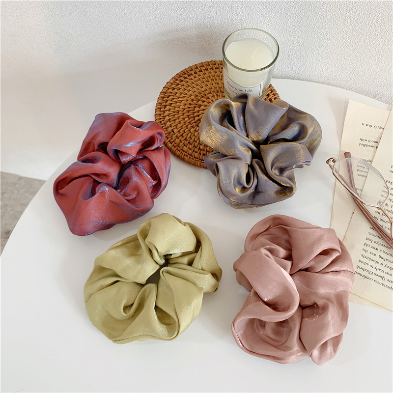 MINIBABY韩国发饰 韩国chic纯色复古珠光简约气质缎面大肠圈发绳,童装/婴儿装/亲子装,发饰,淘宝优惠券,粉丝福利购,淘宝优惠卷