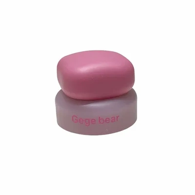自然膏腮红膏口红唇泥裸妆多用Gegebear唇颊两用伪素颜显白慕斯