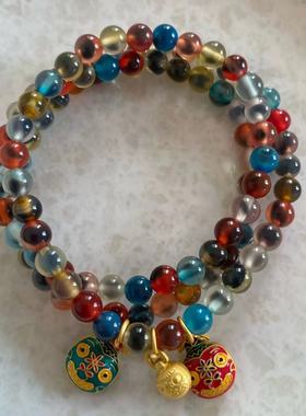 半糖玛瑙手串十全十美糖心玛瑙