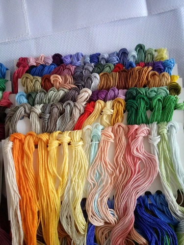 Cross -Stitch 100%All -cotton Line Line Line 6 -Share Share Sharing European -Style Bracelets